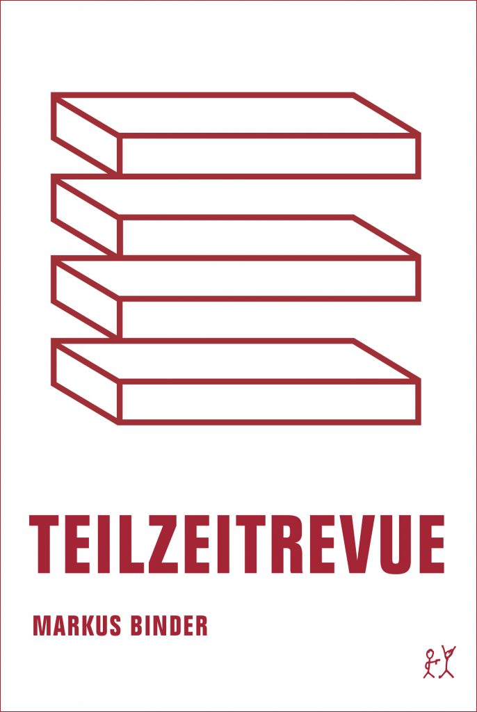 Markus Binder, TEILZEITREVUE, Buchcover, Verbrecherverlag