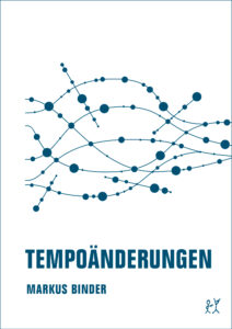 Markus Binder, TEMPOÄNDERUNGEN, Buchcover, Verbrecherverlag