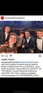 Europäischer Filmpreis für beste Musik 2023 CLUB-ZERO — Markus Binder